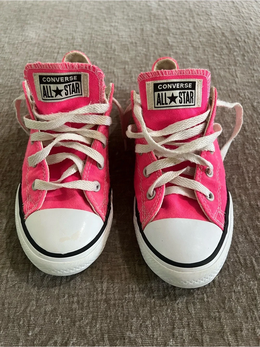 Converse All Star Kids Pink Low-Top Sneakers Size 2